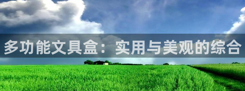 亚博九游会ku游：多功能文具盒：实用与美