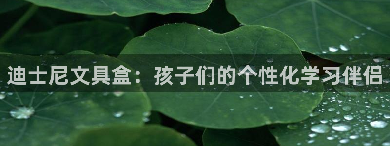 九游会ag棋牌：迪士尼文具盒：孩子们的个