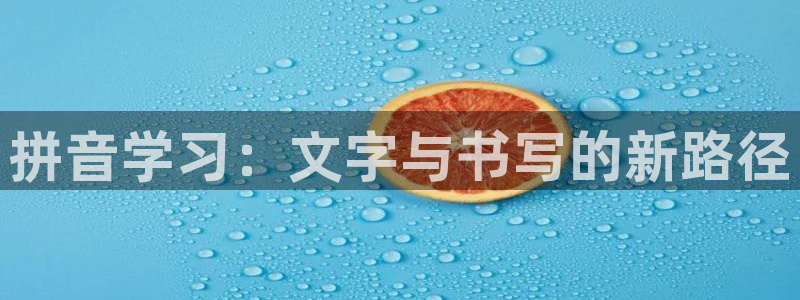 九游会j9官方入口：拼音学习：文字与书写