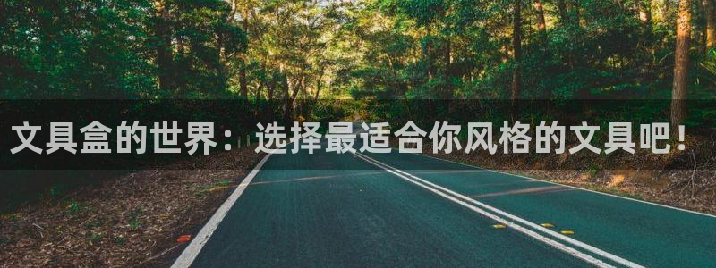 j9游戏九游会手机：文具盒的世界：选择最
