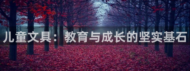 九游会正规：儿童文具：教育与成长的坚实基