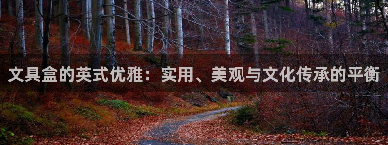 亚游停运转九游会：文具盒的英式优雅：实用