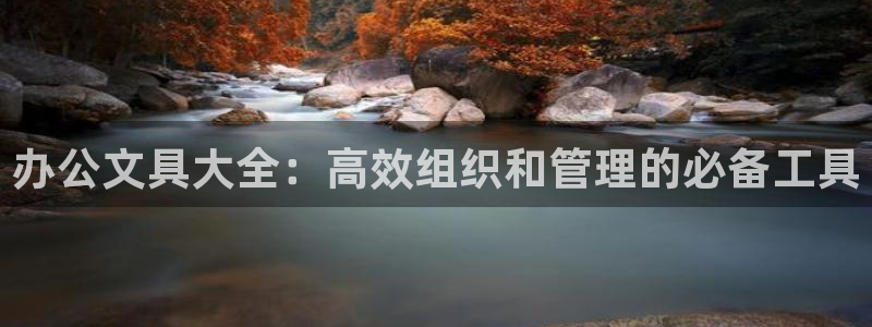 九游会网站网址：办公文具大全：高效组织和